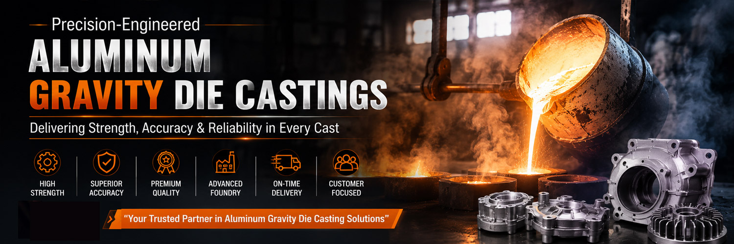 Aluminium Gravity Die Casting Manufacturer, Supplier & Services in Pune, Maharashtra, India | Sairam Aluminium Components Pvt. Ltd.
